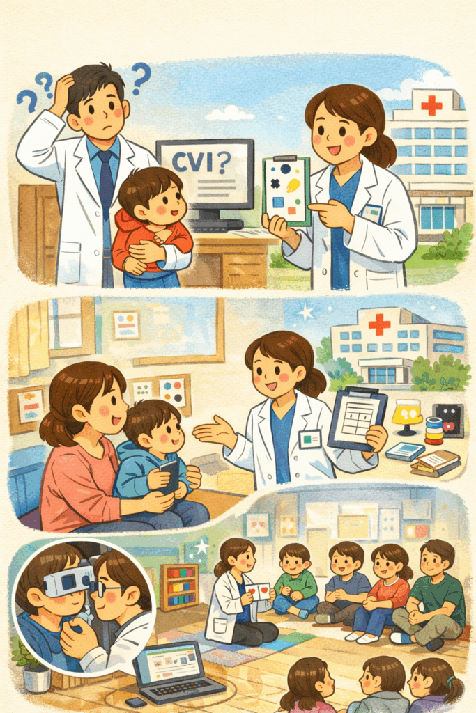 CVI와 병원, 진단과 평가에 대한 궁금증 4가지