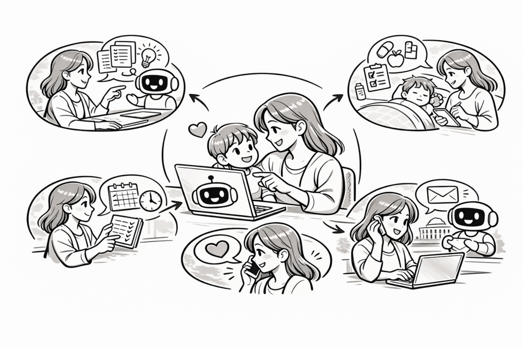 장애 자녀를 키우는 엄마의 인공지능 챗봇 활용법