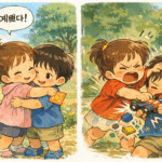 세상을 배워가는 시기, 적절한 관계의 선을 가르쳐 주세요